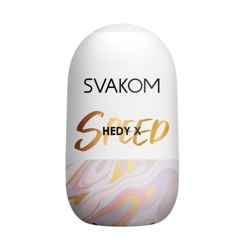 Мастурбатор двухсторонний "Svakom Hedy X Speed" многоразовый 