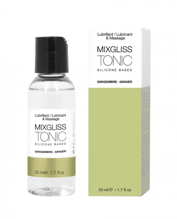 Флюид на силиконовой основе "MixGliss Tonic" с ароматом имбирного тоника, 50ml 